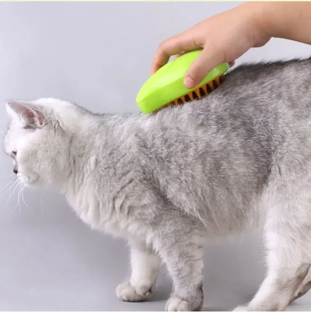 Cepillo Pulverizador para Mascotas