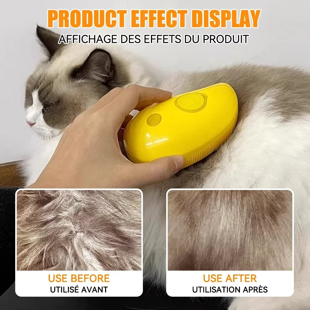 Cepillo Pulverizador para Mascotas