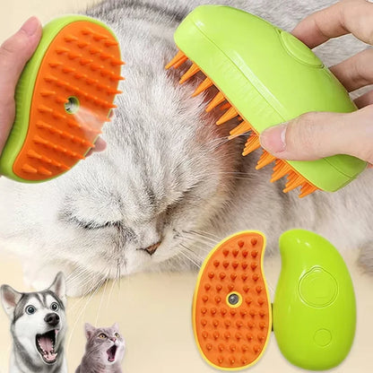 Cepillo Pulverizador para Mascotas