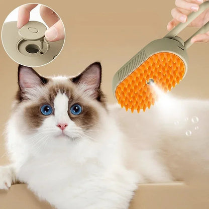 Cepillo pulverizador para mascotas