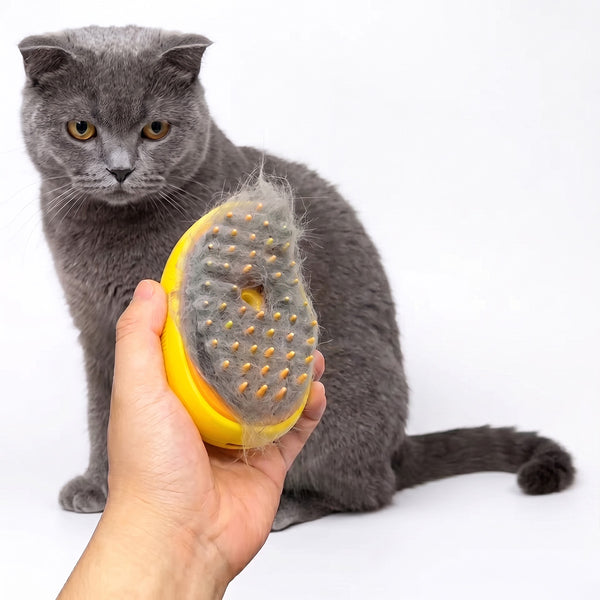 Cepillo de Vapor para Gatos